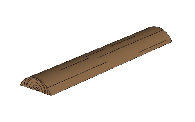 Halbholzriegel
